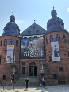 Facade of the Speyer Museum with Exhibition