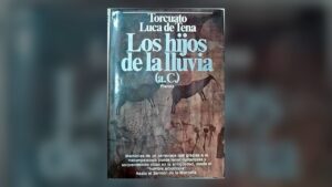 Portada de Los hijos de la lluvia (a.C.), de Torcuato Luca de Tena, edición de Planeta